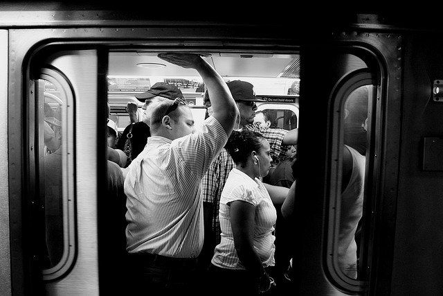 New Yorkers hate people who block subway doors the most, giving it 24.8% of the vote.